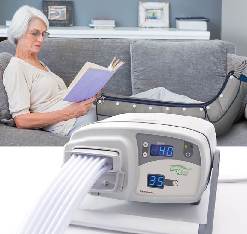 Medical συσκευή λεμφικής παροχέτευσης για οικιακή χρήση