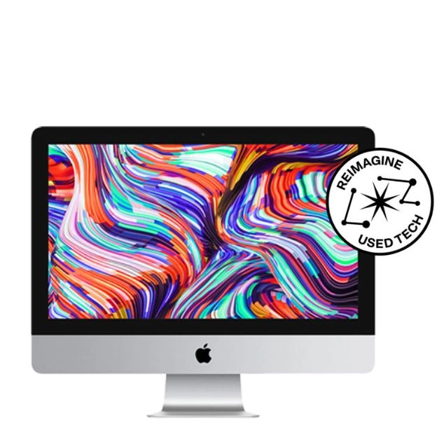 Ανακατασκευασμένη ασημί οθόνη υπολογιστή με έγχρωμη οθόνη