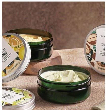 The Body Shop creams